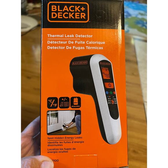 Black & Decker thermal leak detector energy saver temperature leak checker NEW - Picture 1 of 5